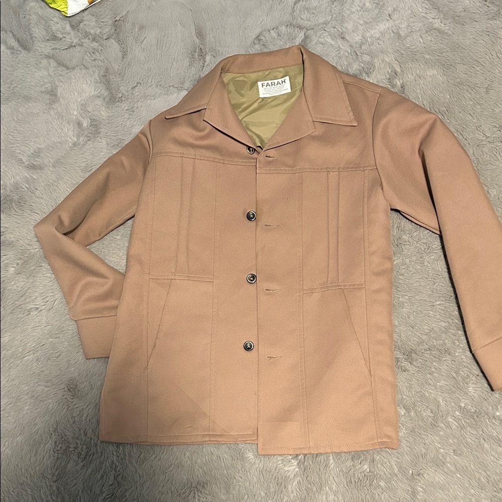 Farah Women's Utility Jacket in Tan